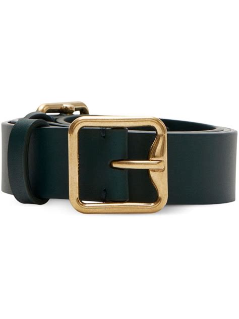 Burberry Double B Leather Belt 